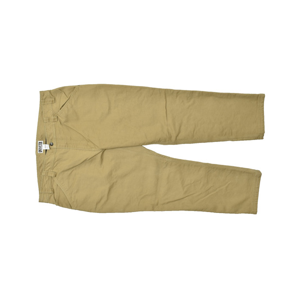 Duluth Trading Co. Men's Flex Fire Hose HD Pants Size 42x32 Khaki Lined Pants - Picture 1 of 8